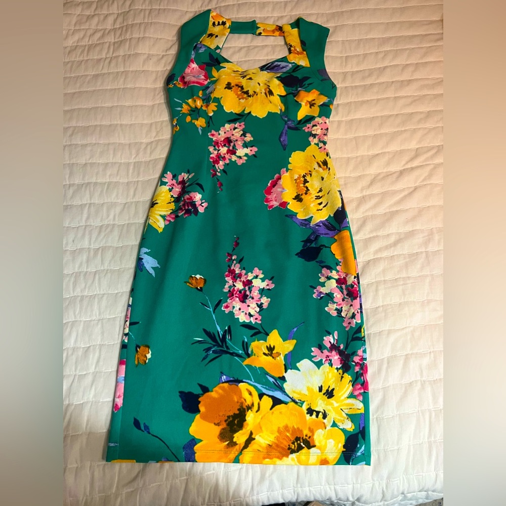 New York and Co. midi dress with stretch